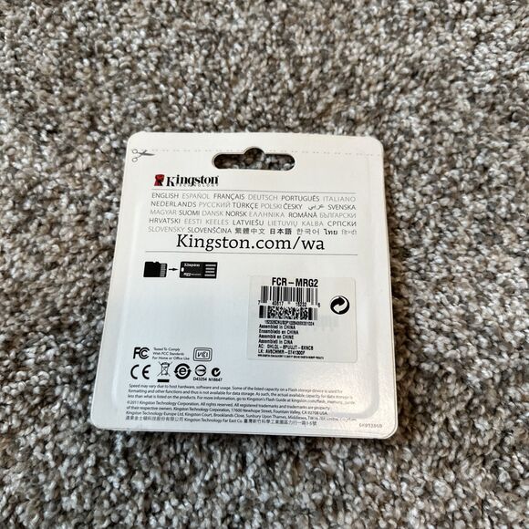 Kingston Memory Card Reader USB, Micro SD, Micro SD HC New - Picture 2 of 2